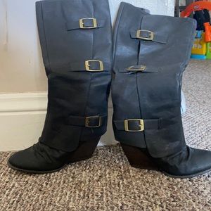 Women’s Fergalicious Wedge Boots